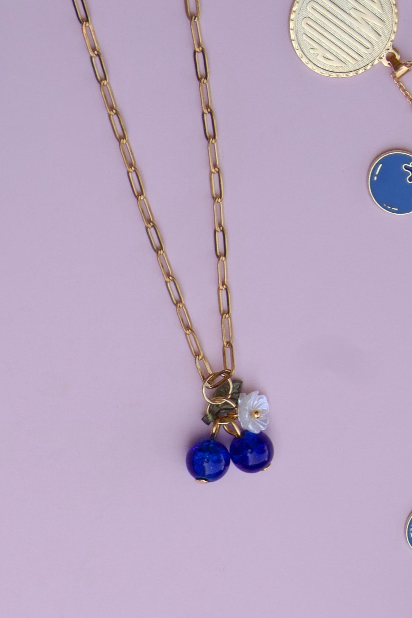 Blueberry fest necklace