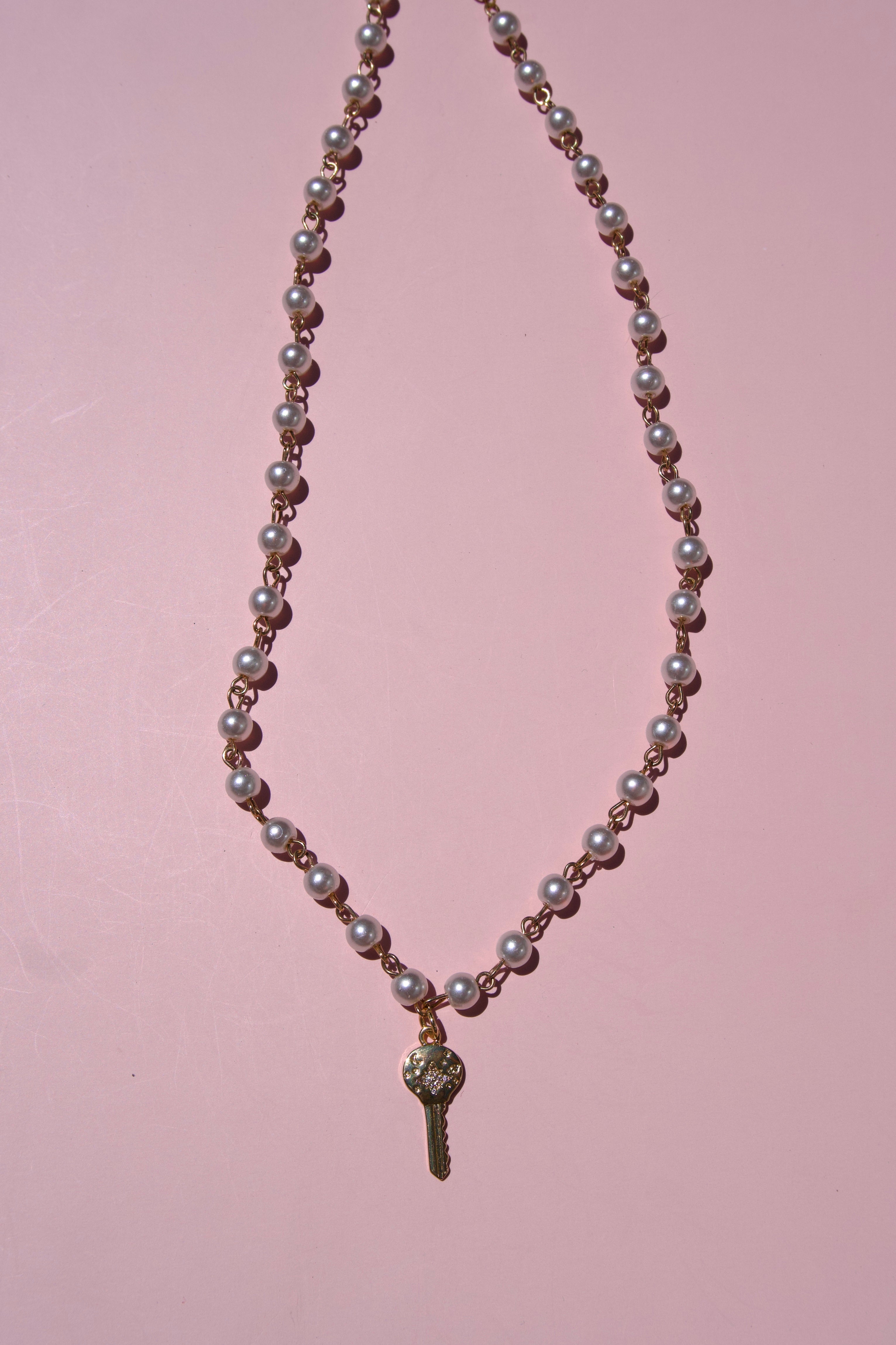 Key to my heart necklace