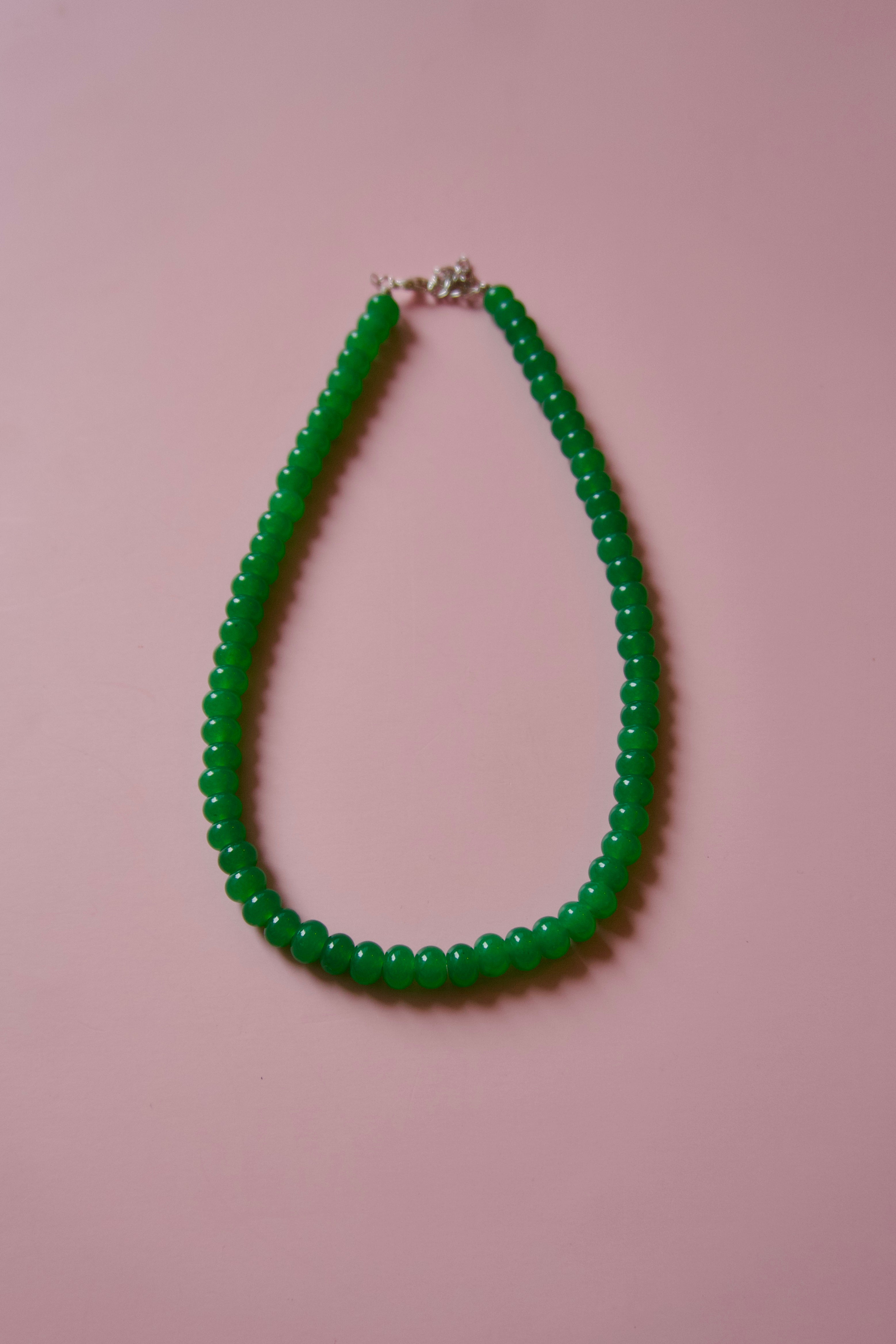 Greener grass necklace