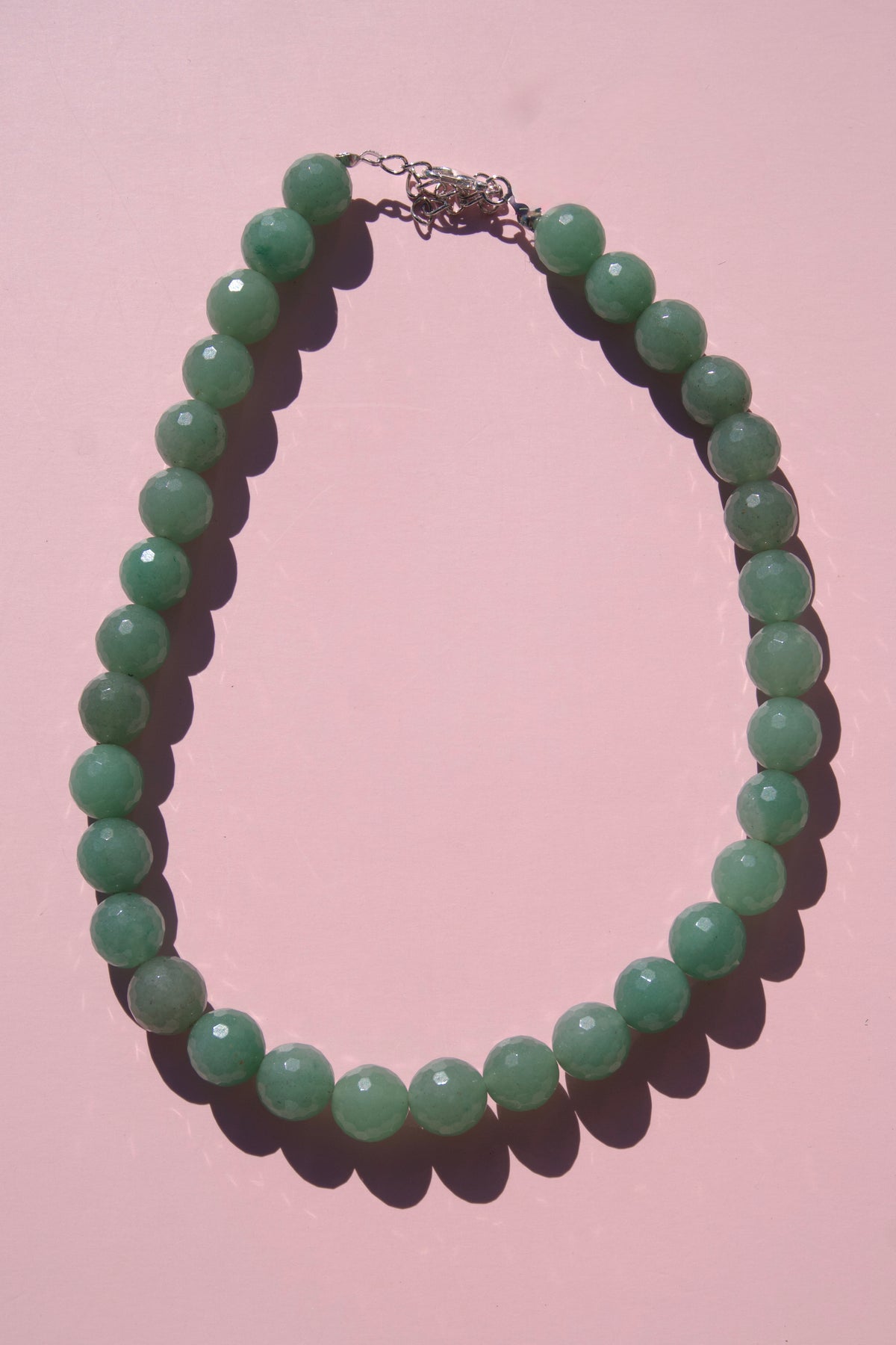 Aventurine beaded necklace
