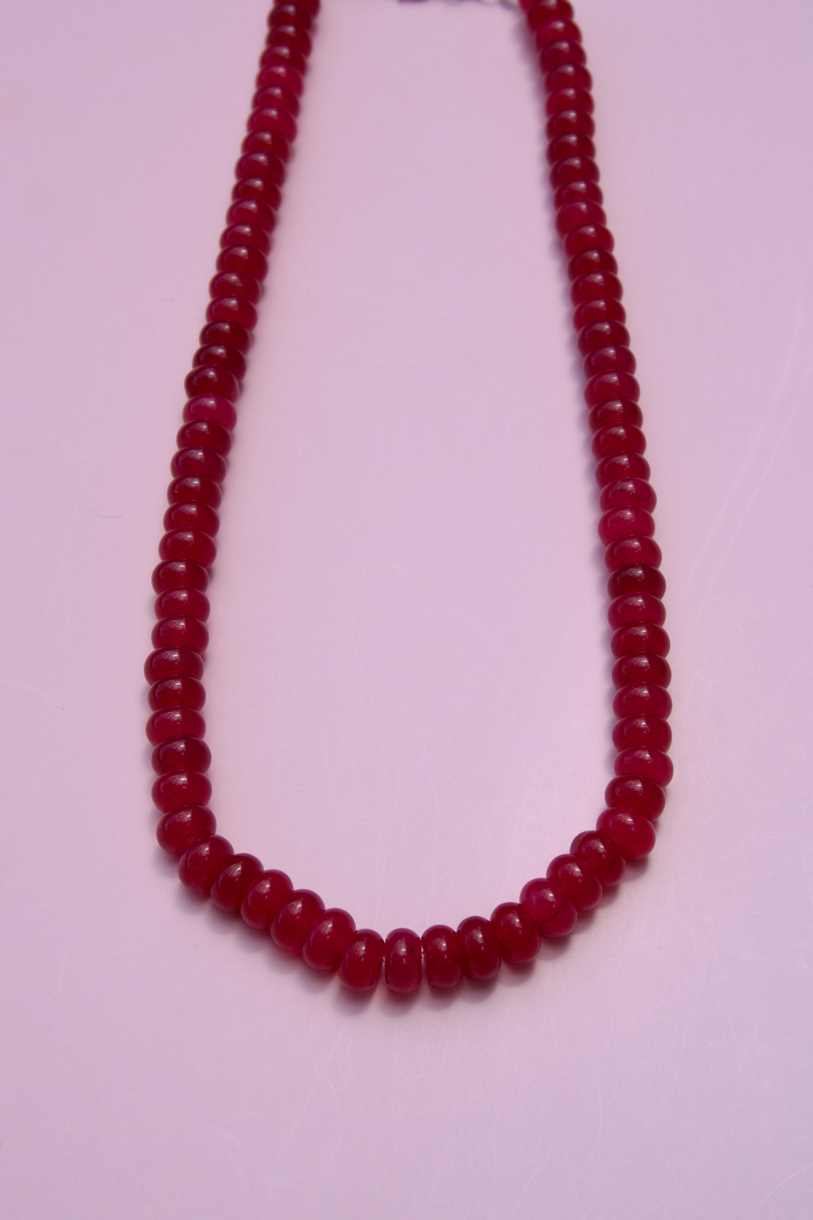 Rojo berry necklace
