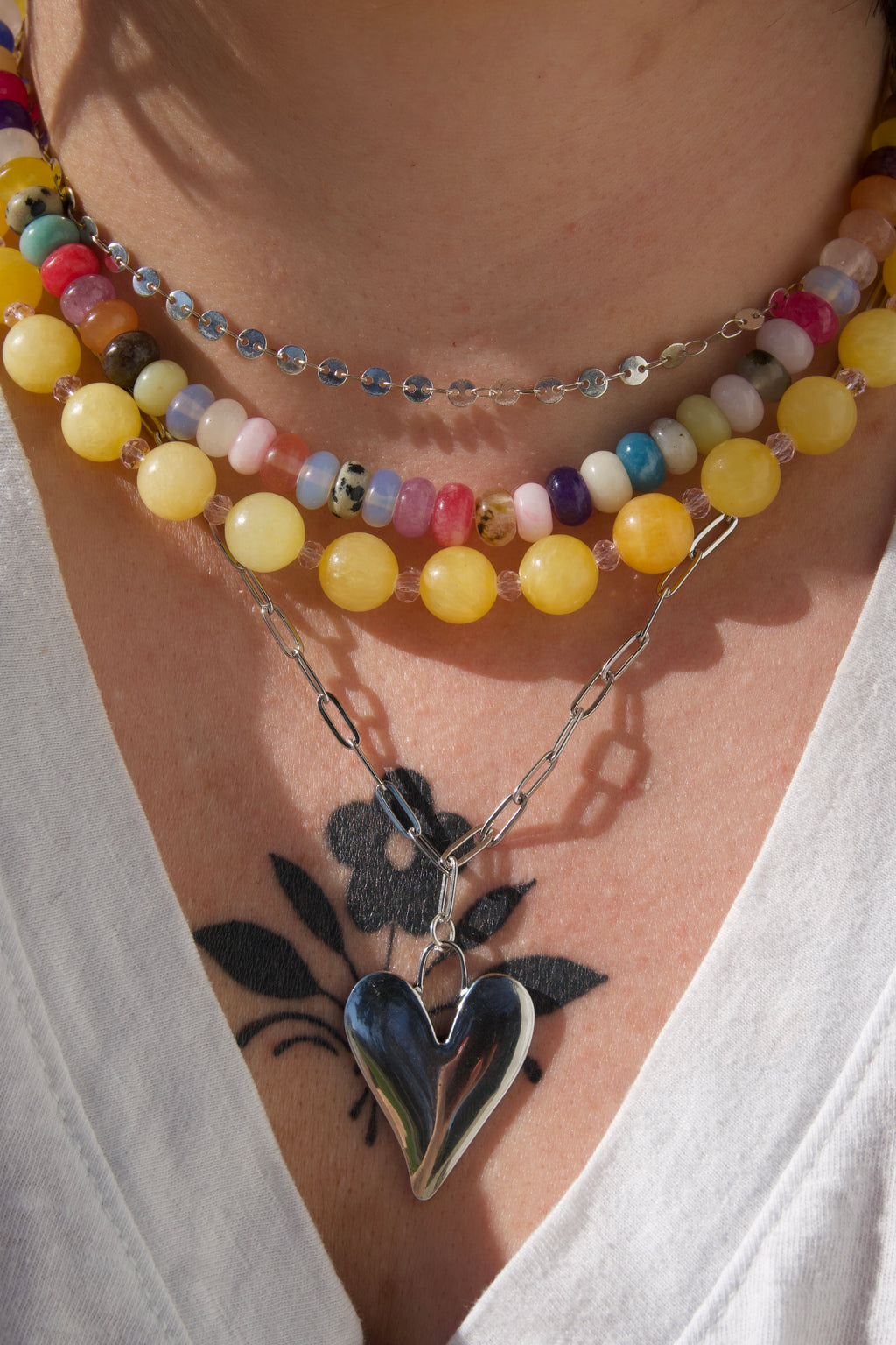 Silver Scottie necklace