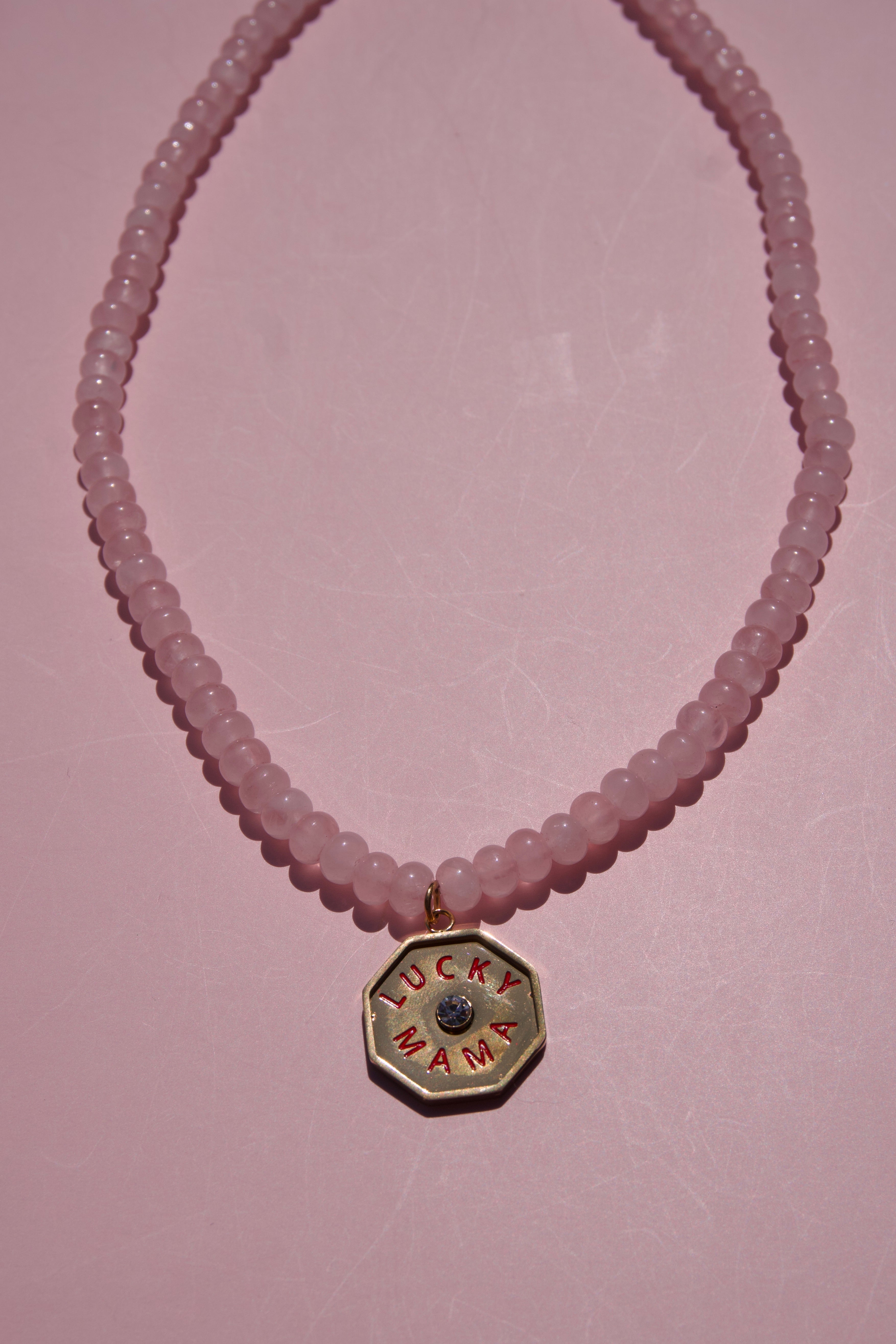 Blush Lucky Mama Necklace