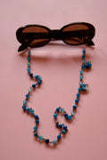 Blue glasses chain/necklace