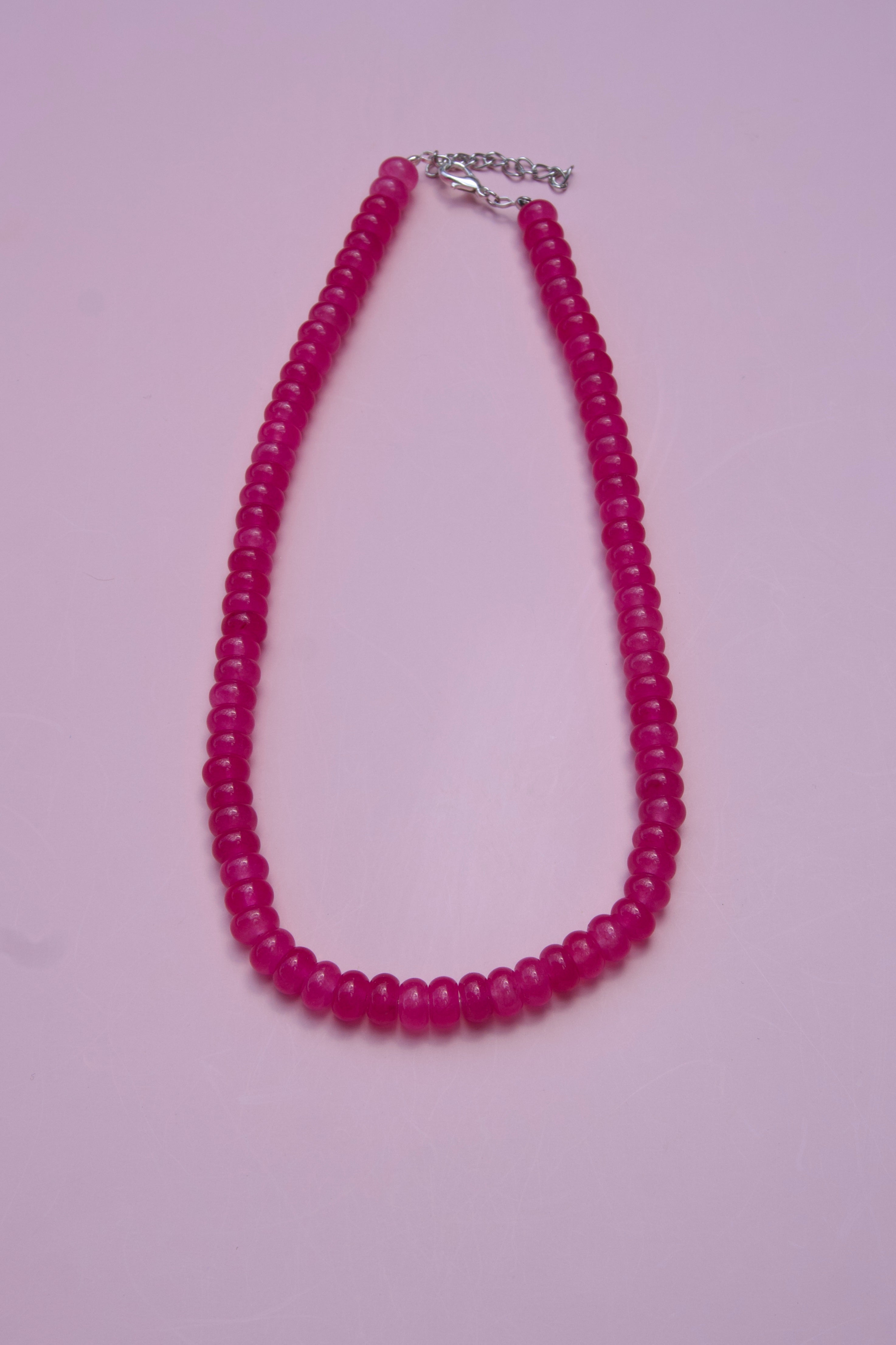 Poppy beaded necklace
