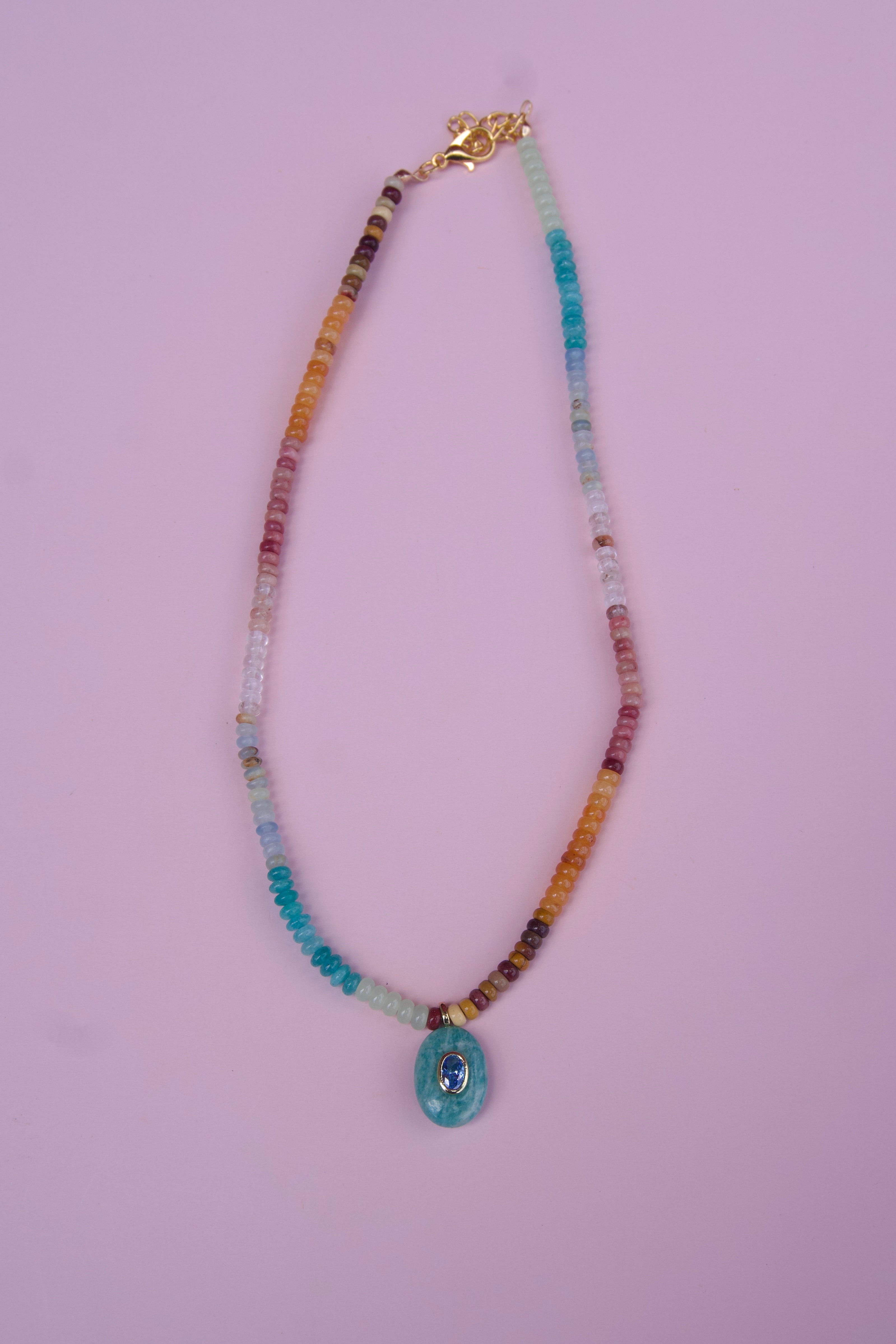 The shore charm necklace