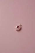 Rose quartz charm