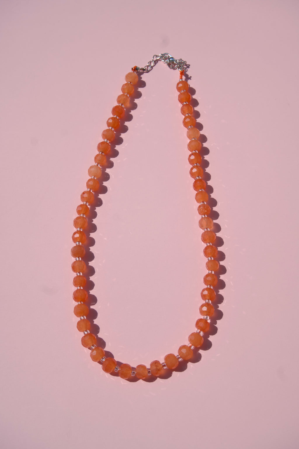 Orange creamsicle necklace ￼