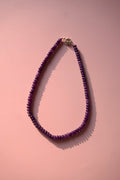 Deep purple necklace