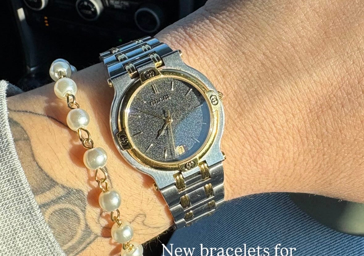 Gold + Pearl Bracelet