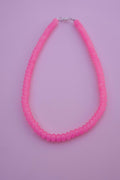 Hot pink necklace