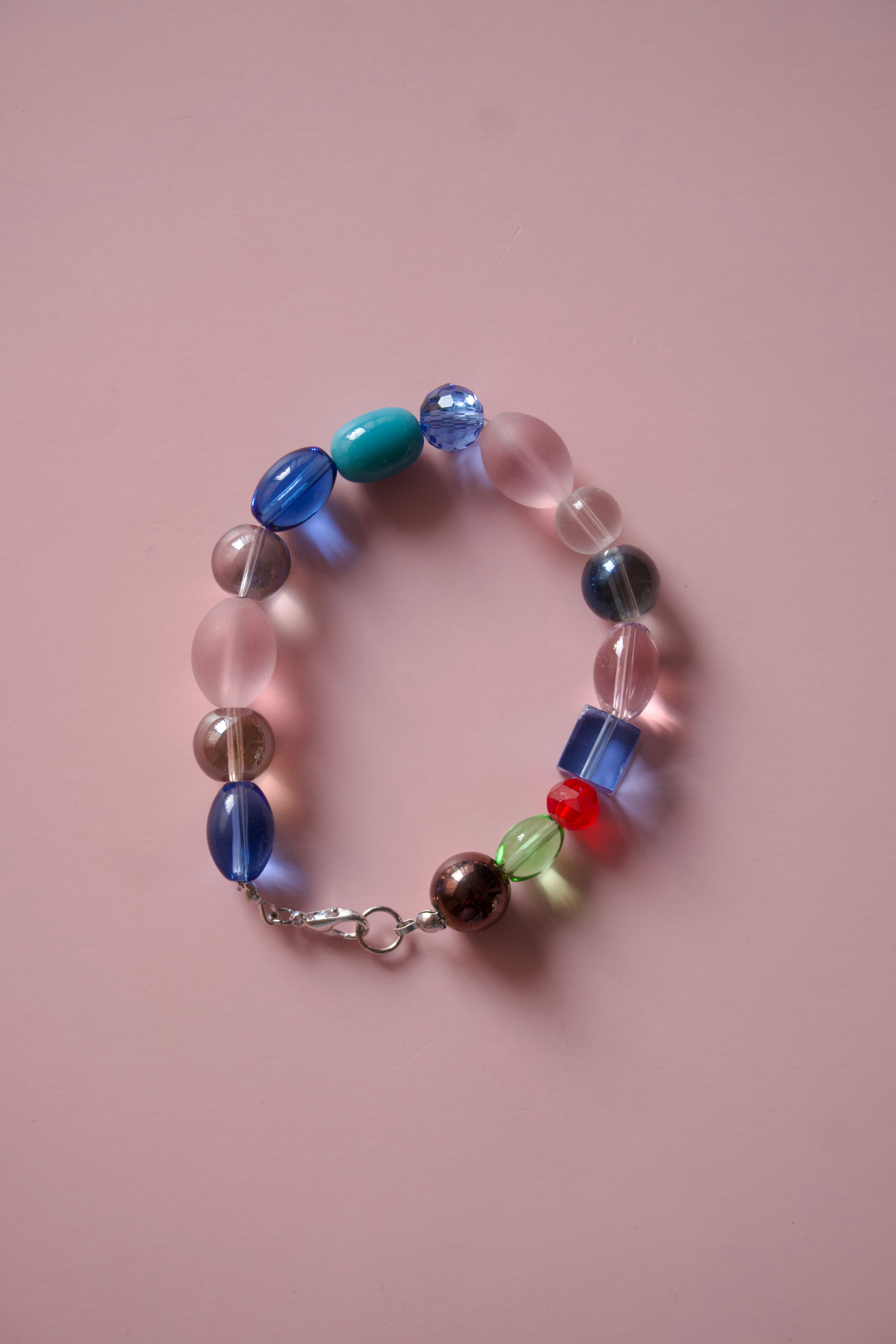 lilac+blush bracelet