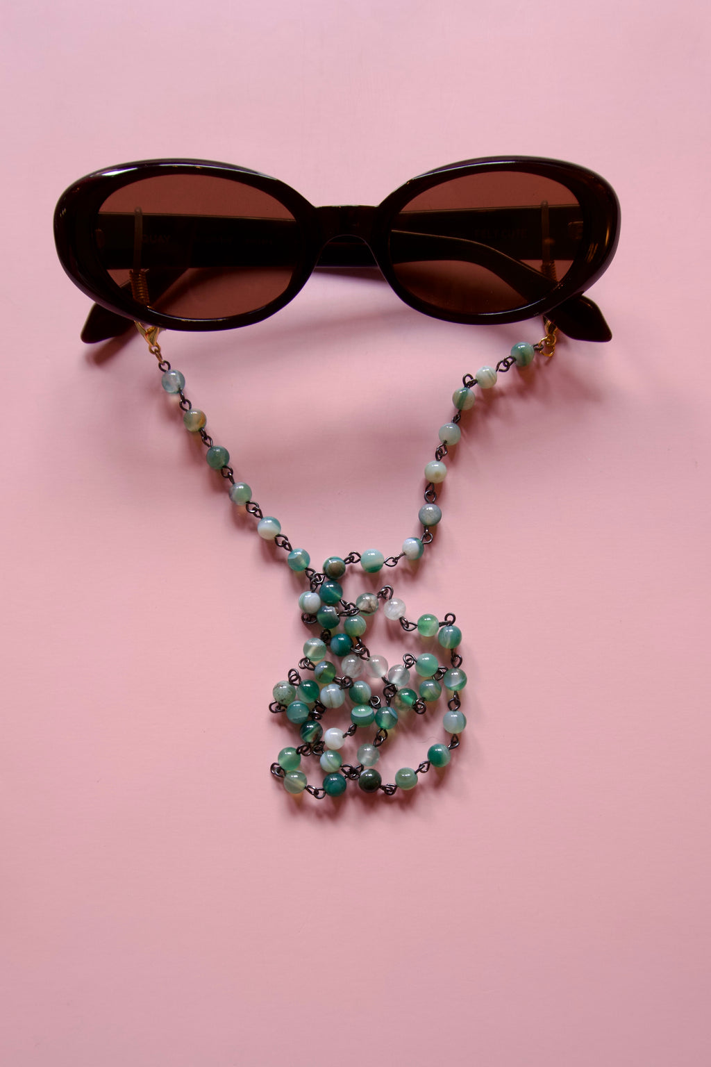 Jade glasses chain/necklace