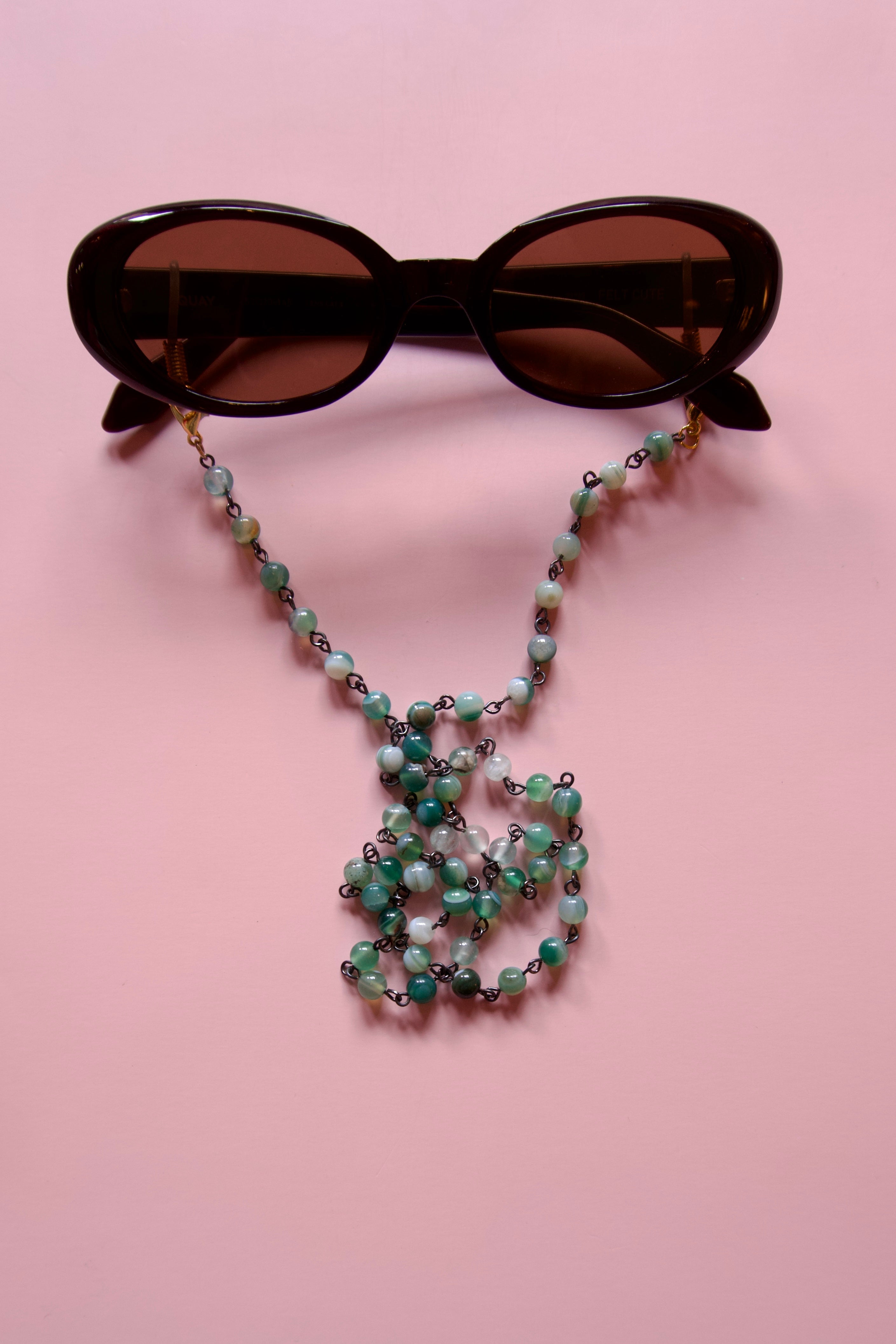 Jade glasses chain/necklace