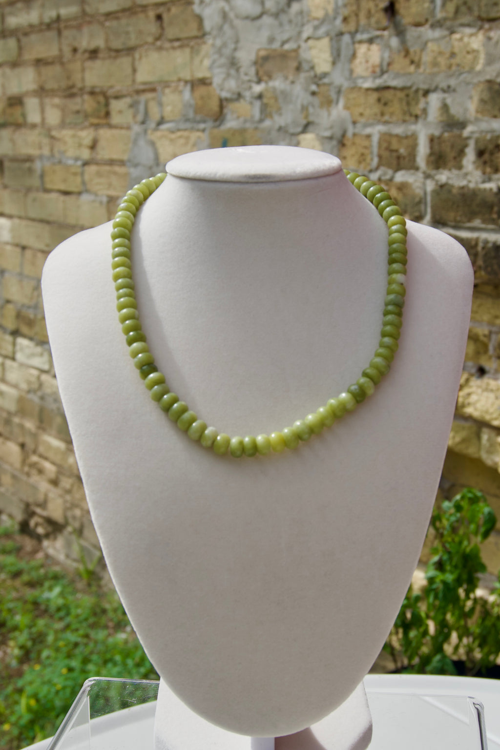 Olive Jade necklace