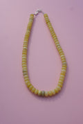 Lemon Jade necklace